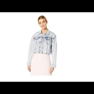 💙 (3 for $30) Skinny girl cropped stretch denim jacket